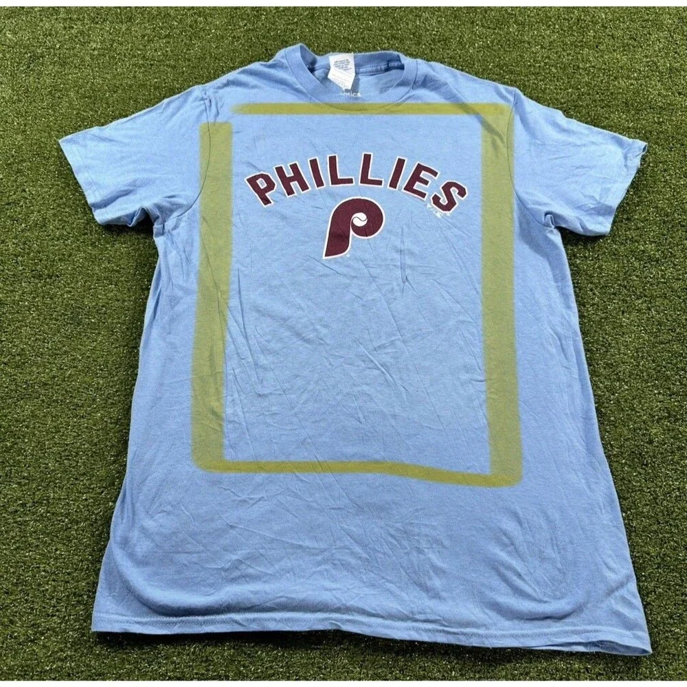 Phillies Tee Shirt By FANATICS SIZE MENS M Short Sleeve NWOT